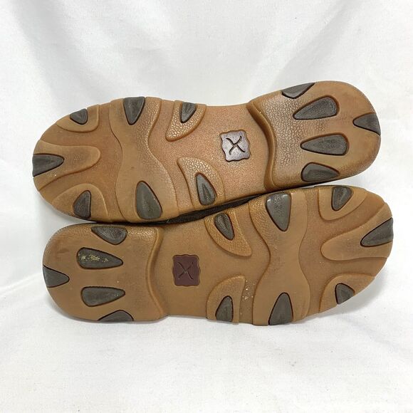TWISTED X Women's Brown Leather Driving Moc Shoes SIZE 7.5 M Mocassin WDM0003 - Picture 10 of 13